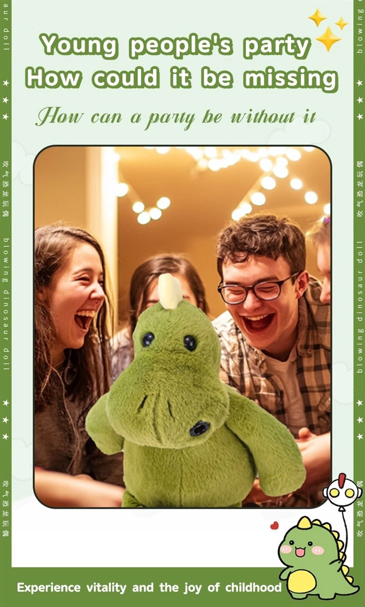 AI Dinosaur Talking Plush Toy